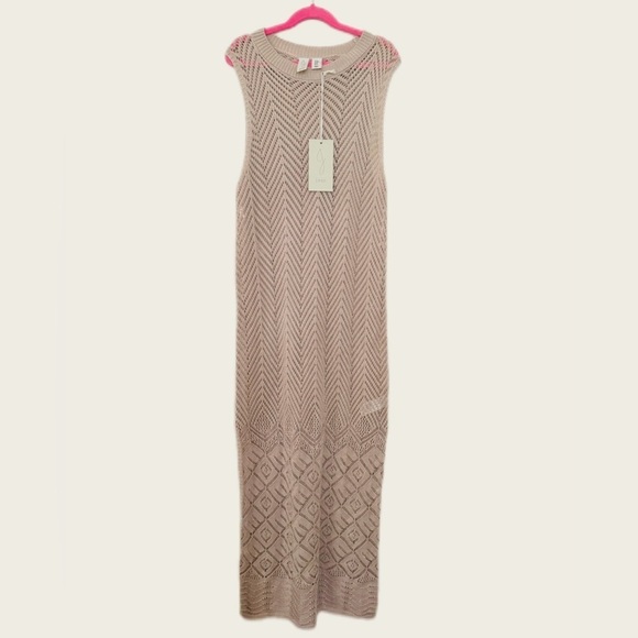 Joie Dresses & Skirts - NWT JOIE Open Knit Maxi Dress Size Medium